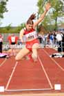 Womens Under-17s Long Jump, 2023 North Eastern Track and Field Champs., Middlesbrough Sports Village, Middlesbrough. Photo: David T. Hewitson/Sports for All Pics
